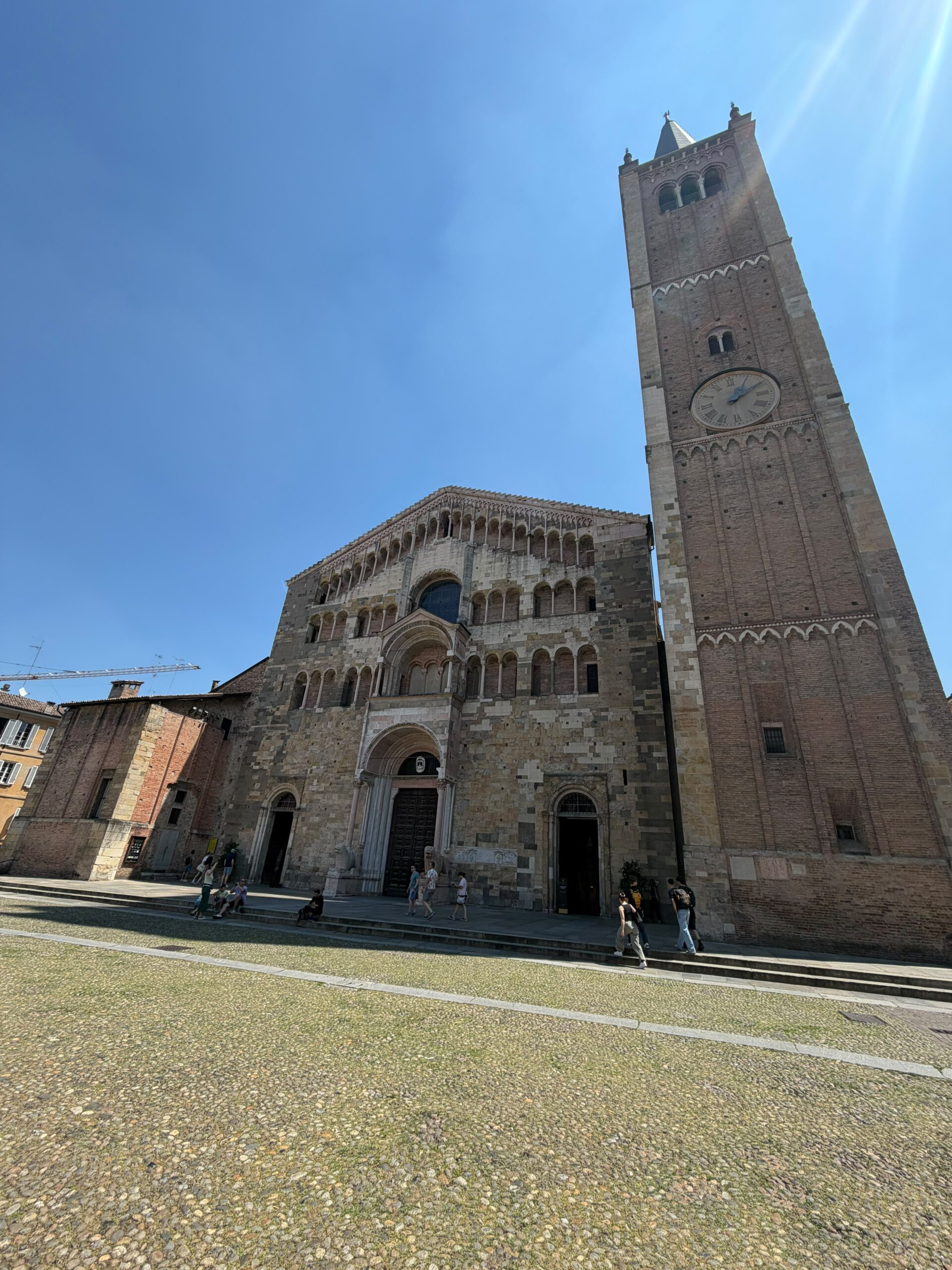 Exterior of the Parma Duomo