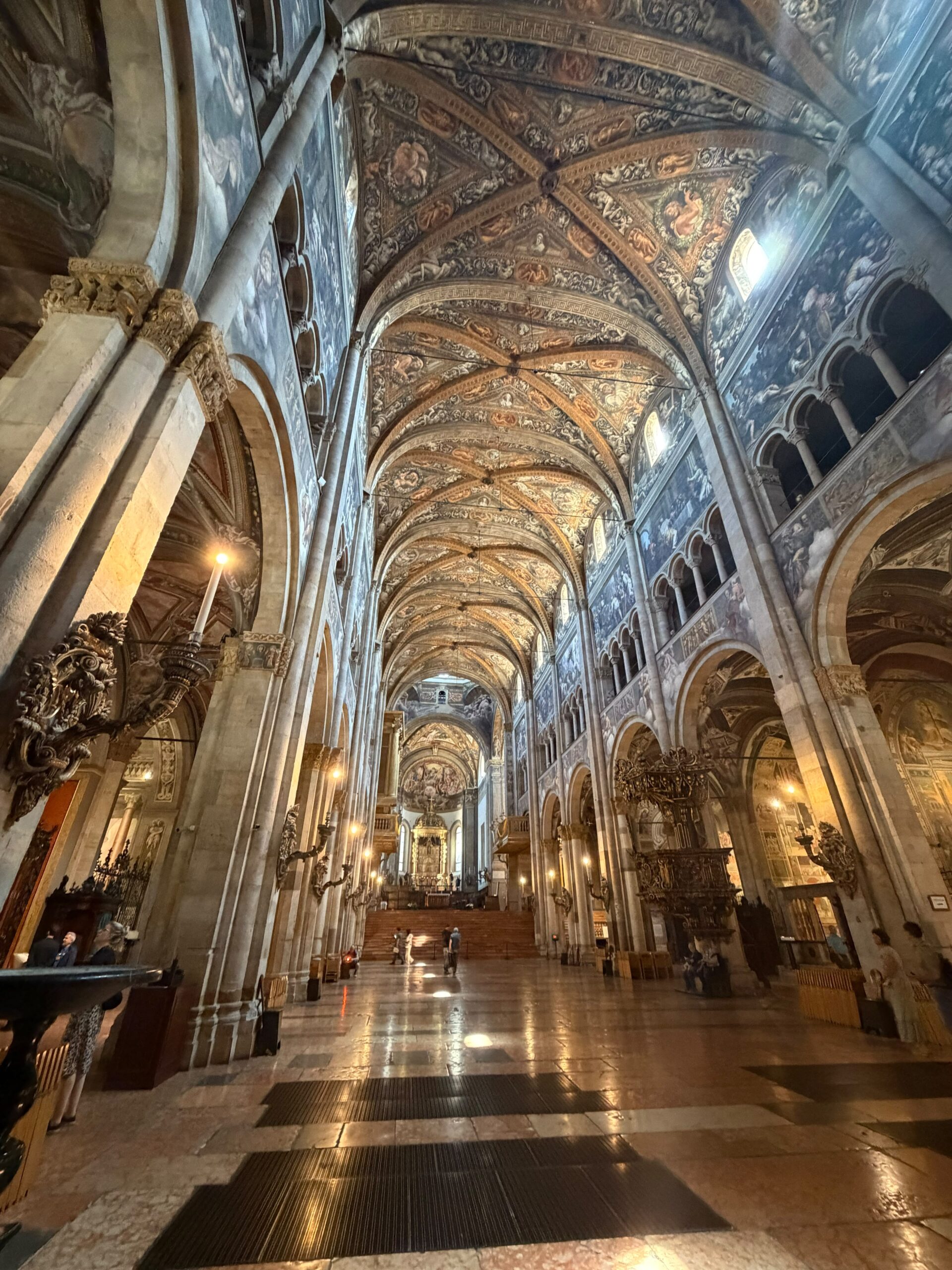 Interior of the Parma Duomo