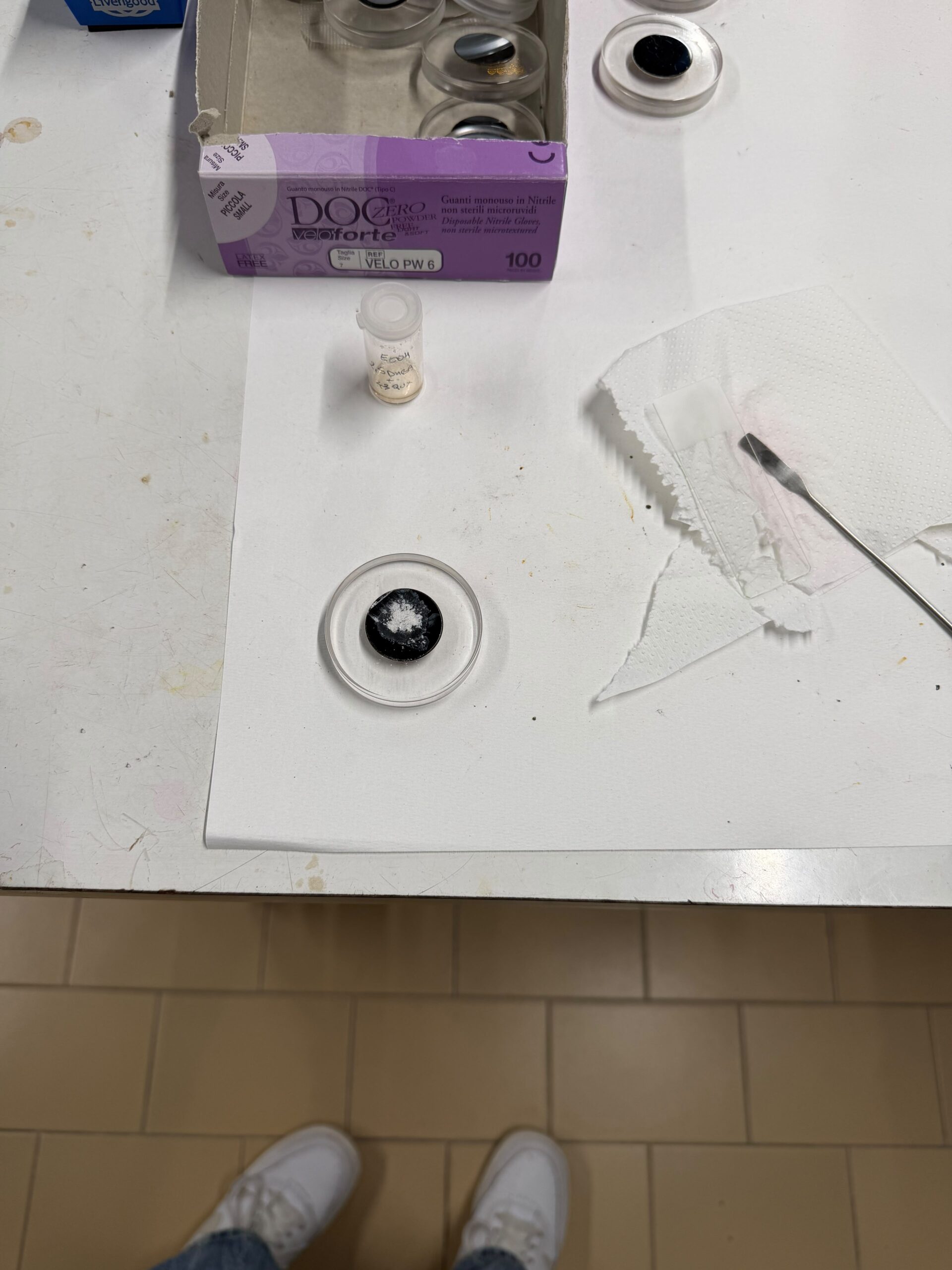 X-ray crystallography equipment in the lab